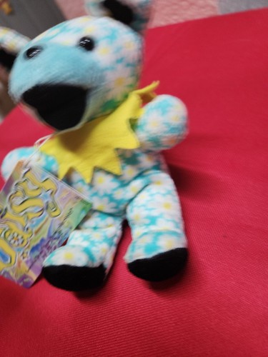 1998 Liquid Blue Grateful Dead Bean Bear Daisy BD 8/16/1969 RARE Collectable !!! - Picture 6 of 7