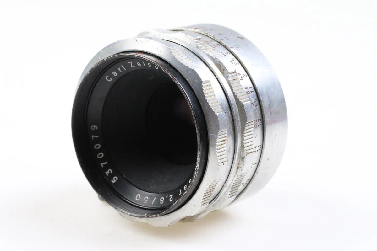Objectif Carl Zeiss Jena DDR 50mm F/2,8 - Monture M42 - Vintage - Occasion