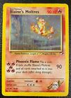 Blaine's Moltres 1/132 - Gym Heroes (2000) - Holo Rare - Vintage WOTC - HP
