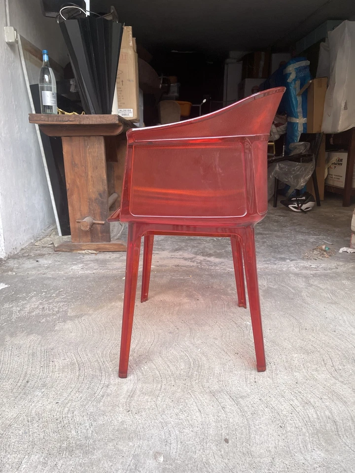 Sedie Kartell mod. Papyrus in Policarbonato Trasparente - Immagine 2 di 3