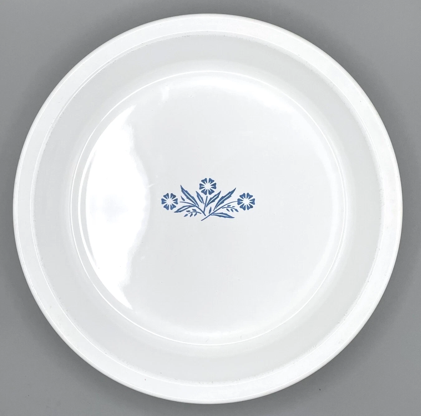 Corning Ware Cornflower Blue P309 Pie Plate 9 x 1 14 Ovenware USA 1970s 80s VTG