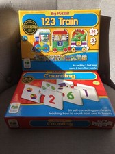The Learning Journey Match It Counting Sealed  123 Train opened - Ages 3 