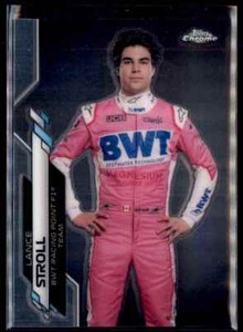 2020 Topps Chrome Formula 1 Lance Stroll BWT Racing Point F1 #14