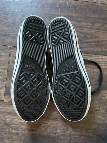 Zapatos Converse Chuck Taylor Brillo Negro Gris Estampado Animal Talla Jr Talla 5 - Imagen 6 de 7
