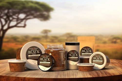 African Black Soap Paste 8 oz. Natural Raw Organic Wash Face Body Hair Raw - Picture 17 of 24