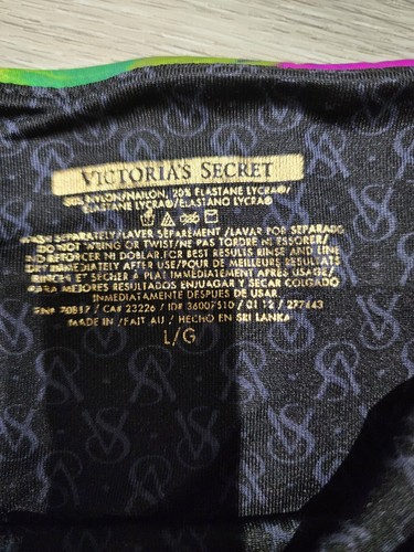 Victoria's Secret Bombshell Badeanzug Zweiteiler Bikini Damen L Mehrfarbig Blumen - Bild 3 von 6