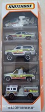 🔥 2023 MATCHBOX: 70TH ANNIVERSARY MBX CITY DRIVERS II 5 Pack Blazer 🔥 