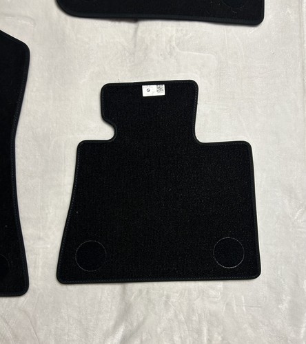BMW X5 OEM 4 Piece Set Black Floor Mats 2019-25 # 7478825-09 - Picture 8 of 12