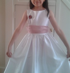 white dress for 9 year old