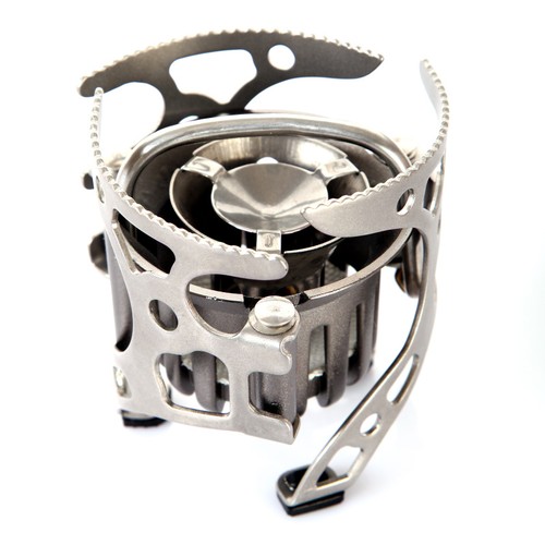 Portable Gas Stove Multi Fuel Outdoor Camping Stove Hiking Cookware Picnic Stove - Picture 3 of 6