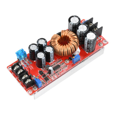 DC-DC 1200W 20A Boost Converter 8-60V to 12-80V Step Up Power Supply Module
