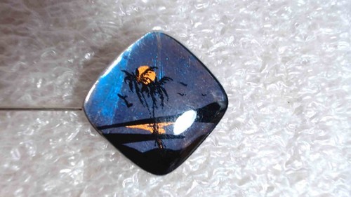 Genuine Hoffman Butterfly wing Brooch in original box vintage mid century - Picture 4 of 15