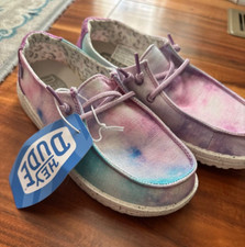 NEW Hey Dude Wendy Youth Kids Girls Unicorn Dreamer Slip On Shoes Size YT2