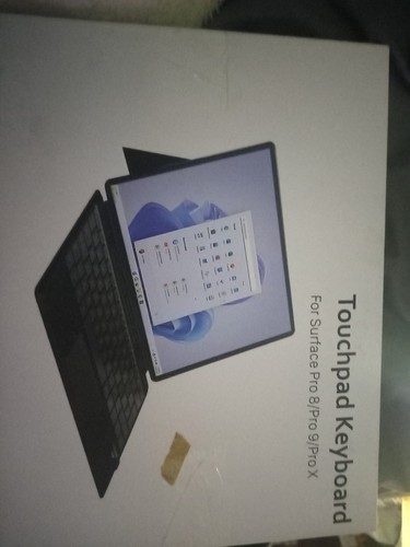 Qulose Keyboard Case for Microsoft Surface Pro 8 / Pro 9 / Pro X / Pro 11 –Black - Picture 7 of 7