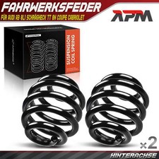 2x Feder Fahrwerksfeder Hinten für Audi A3 8L1 TT 8N3 8N9 1.8 T quattro 96-06