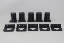 Fits Milwaukee M12 Tool and Battery Mount Organizer Black 5 of Each Organizer