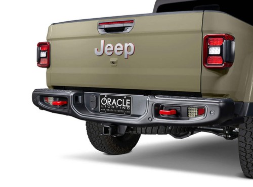 Oracle Rear Bumper LED Reverse Lights for Jeep Gladiator JT - 6000K - Foto 6 di 19