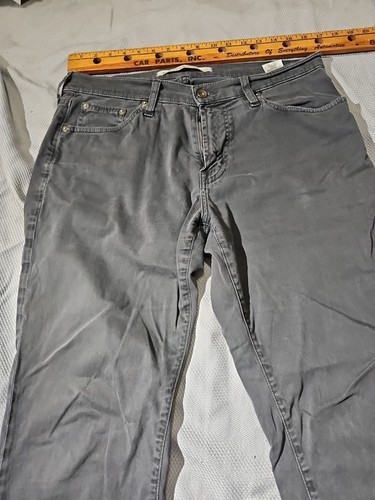 Big Star Jeans Mens 32R Black Union Denim Straight Leg Stretch Casual Pants - Picture 2 of 16