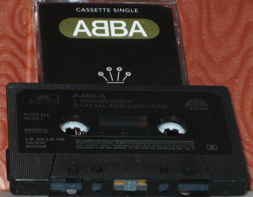 ABBA Dancing Queen cassette single Electronic, Rock, Pop, Disco - Picture 5 of 6