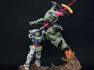 ロボット RX-78-2 GUNDAM MS-06S ZAKU II Tigers Ver ロボット RX-78-2 GUNDAM MS-06S ZAKU II Tigers Ver Gundam