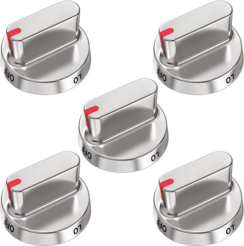 5Pcs DG64-00472A Knobs Replacement for Samsung Burner Dial Range Knob AP5325363 - Picture 6 of 12