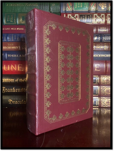 American Gods NEIL GAIMAN SIGNED Easton Press New Sealed Leather Bound Hardback
