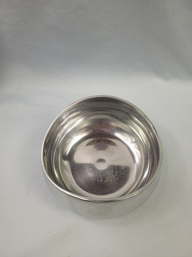 Crate and Barrel Bowl Chromed Decorative Missoula Bowls 3-Piece Discontinued 32 - Picture 4 of 9