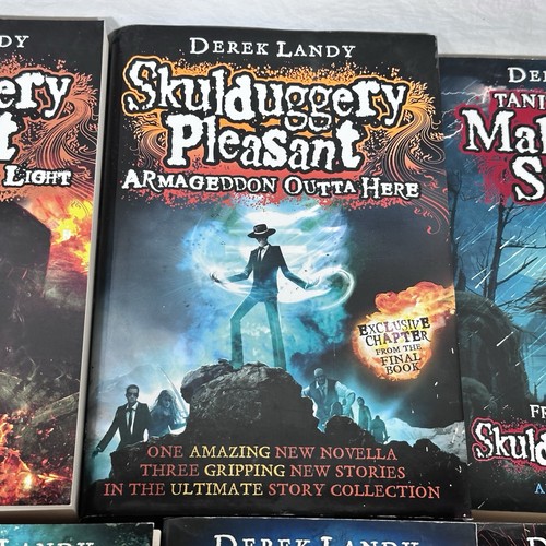 Skulduggery Pleasant Book Series 4-9 ++ 2 Extras By Derek Landy - Picture 11 of 17