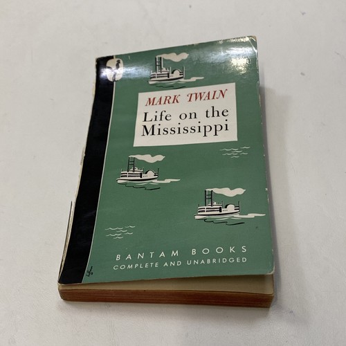 Life On The Mississippi Mark Twain 1945 Action/Adventure Bantam Books - Imagen 10 de 11
