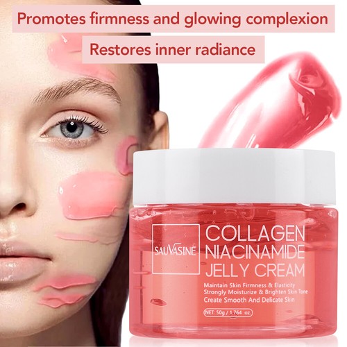 Collagen Overnight Wrapping Peel Off Mask Collagen Jelly Cream Hydrating Firming - Picture 7 of 29