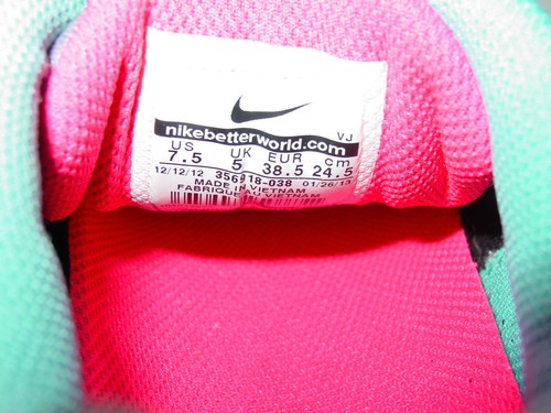 2012 Nike Shox Navina Black/Turquoise/Purple/Citrus Running Shoes! Size 7.5 - Picture 11 of 12