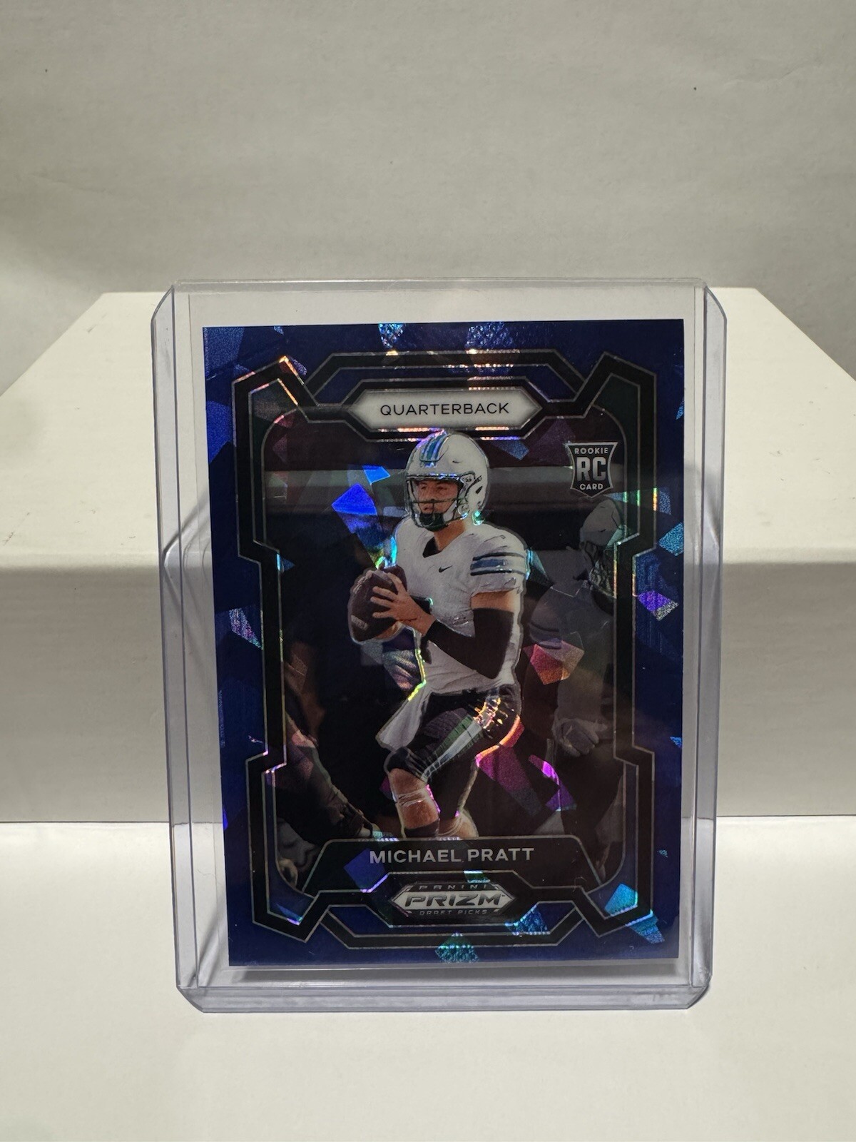 2024 Panini Prizm Draft Picks #144 Michael Pratt RC - BLUE ICE- /99