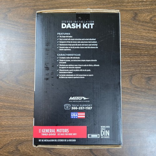 Metra - Kit de tablero para vehículos GM seleccionados 1982-2005 - negro BY-444GM - Imagen 6 de 8