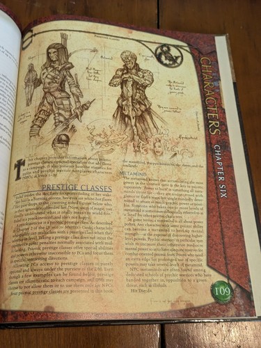 Manual Psionics Dungeons & Dragons D&D 3.0 Bruce R. Cord Guía - Imagen 20 de 24