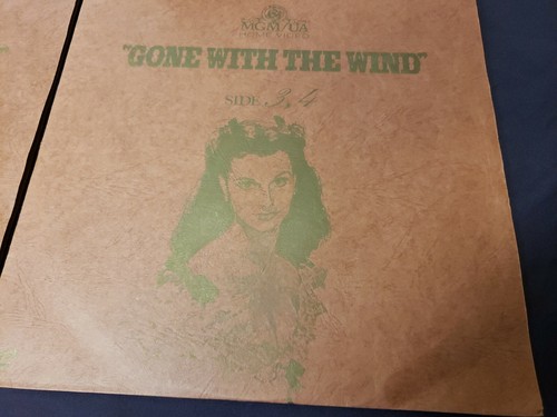 Gone With The Wind Laserdisc LASERDISCS Stereo Extended Play Clark Gable Japan - Picture 5 of 5