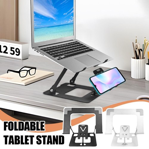 Składany stojak na tablet biurko wielofunkcyjny stojak na telefon laptop podnoszenie пτ E9T4 - Zdjęcie 5 z 15