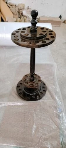 Supporto pesante di design portaoggetti in legno per bastoni da passeggio porta golf - Immagine 4 di 4