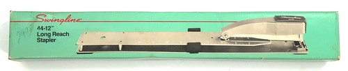 Vintage Swingline 44-12 Long Reach Hefter - grau - Bild 7 von 9