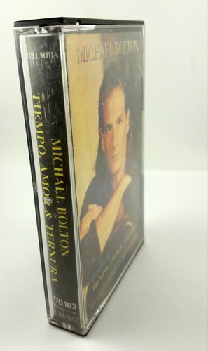 1991 Michael Bolton Cassette Argentina Pressing Rare Tape in Spanish Sony Tested - Picture 2 of 7