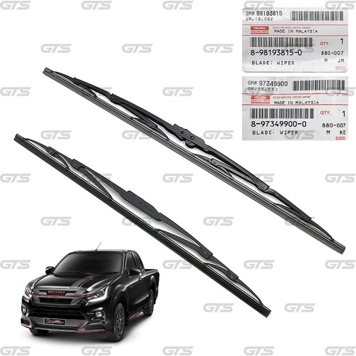 Limpiaparabrisas L+R Wildshield para Isuzu D-Max Dmax Hi-Lander 2012 2019 - Imagen 2 de 9