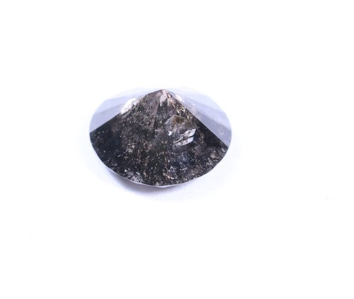 Diamante suelto redondo de corte rosa con sal y pimienta natural de 0,29 quil... - Imagen 11 de 13