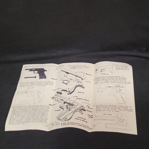 Premier Products Co. Plastic Toy Gun No 45 With Removable Magazine Ammo Box INST - Picture 14 of 15