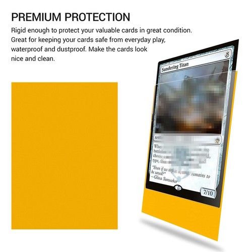 50-300PCS Matte Colorful Standard Size Card Sleeves TCG Trading Cards Protector - Picture 3 of 17