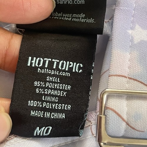Hot Topic Cinnamonroll Pastel Balloons Shortalls Juniors Size Med - Picture 7 of 11