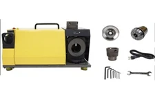 TECHTONGDA 110V φ13-26mm Drill Bit Sharpener End Mill Sharpener 14-Clamp