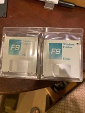 NEW F9 financial reporting for Excel. Never Used vintage. Server and Client disk