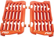 Flo Motorsports Flo Fits Husqvarna Radiator Guards Brace Guard Orange FLO751ORG