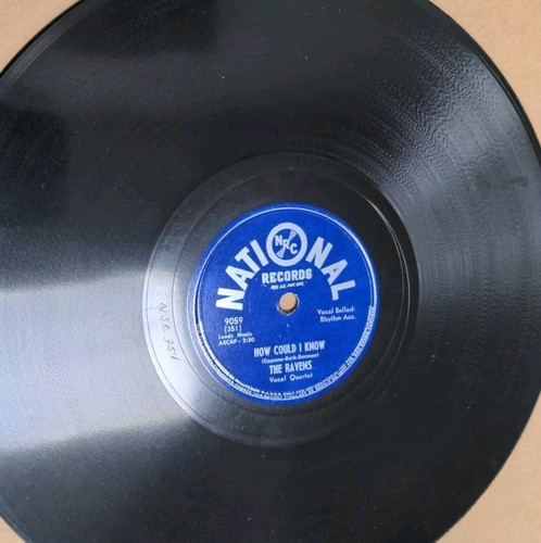 The Ravens 78 I DON'T KNOW WHY I LOVE YOU LIKE I DO ~How Could I Know MINT MINUS - Picture 2 of 2
