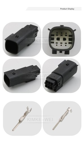 6 Polig Molex MX150 Auto Motorrad Steckverbinder Stecker Buchse Reparatursatz - Picture 3 of 4