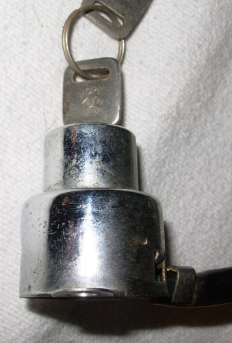 Rockford Motors Taka 100 MAIN SWITCH Ignition Switch with 2 Keys NEW NOS OEM - Picture 4 of 7